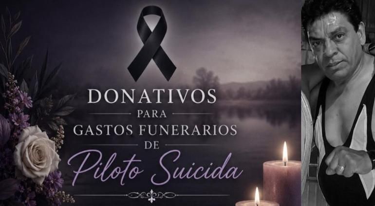 Familia y amigos solicitan ayuda para despedir a “Piloto Suicida”