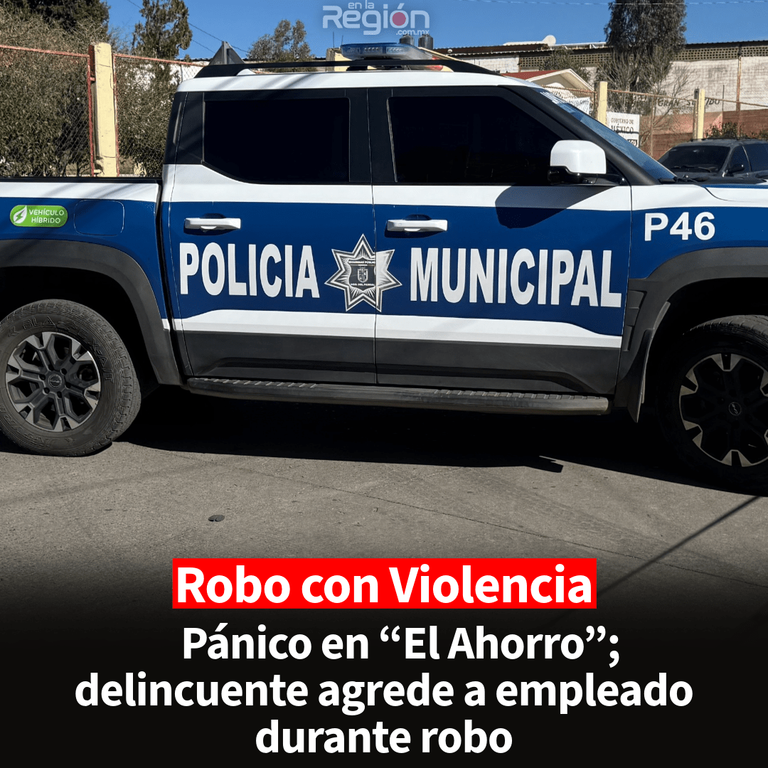 Robo con violencia en la colonia Reforma