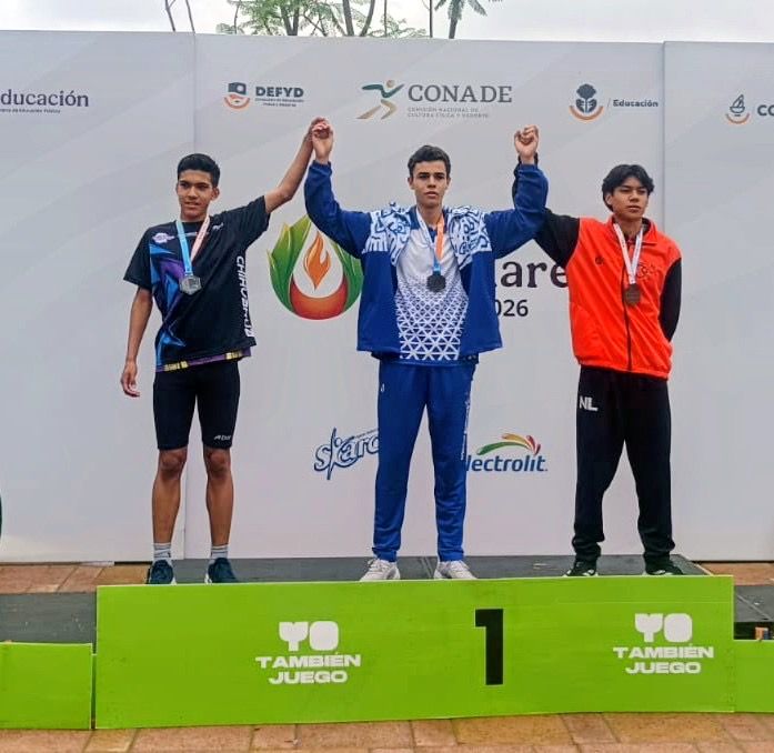 Roberto Ponce Mora se corona subcampeón nacional en los 200 metros planos