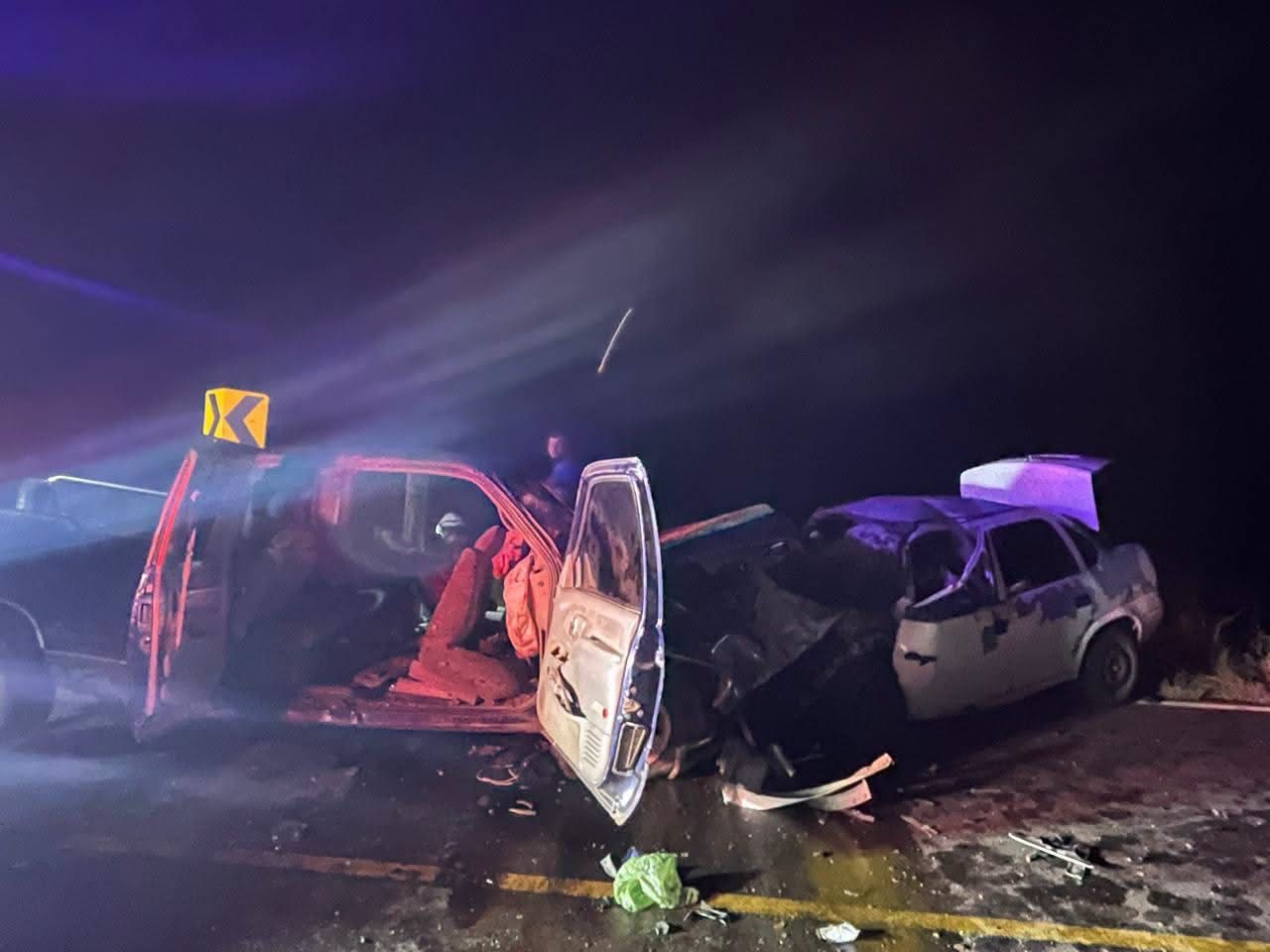 Tragedia en carretera: fallecen tres personas en fuerte choque en Cusihuiriachi