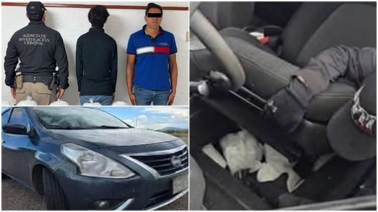 Detienen a dos con 20 kilos de “cristal” en carretera de Satevó