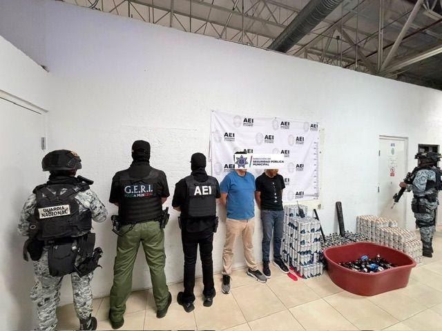 Aseguran 835 cervezas y detienen a dos hombres durante operativo en Parral