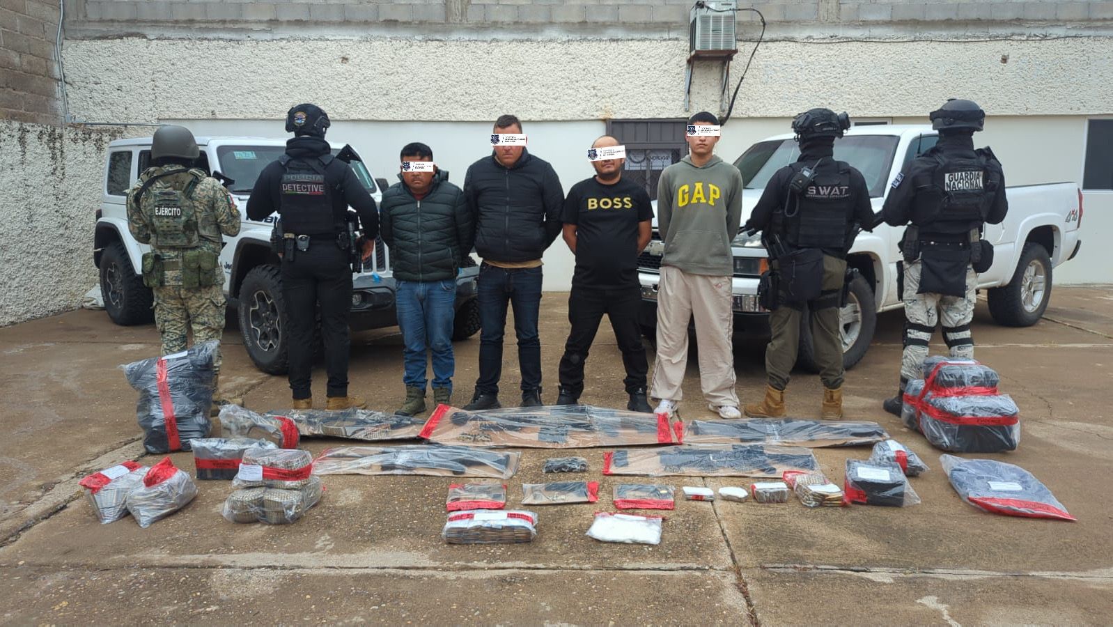 Golpe al crimen en Guachochi: aseguran armas, explosivos y más de un millón de pesos