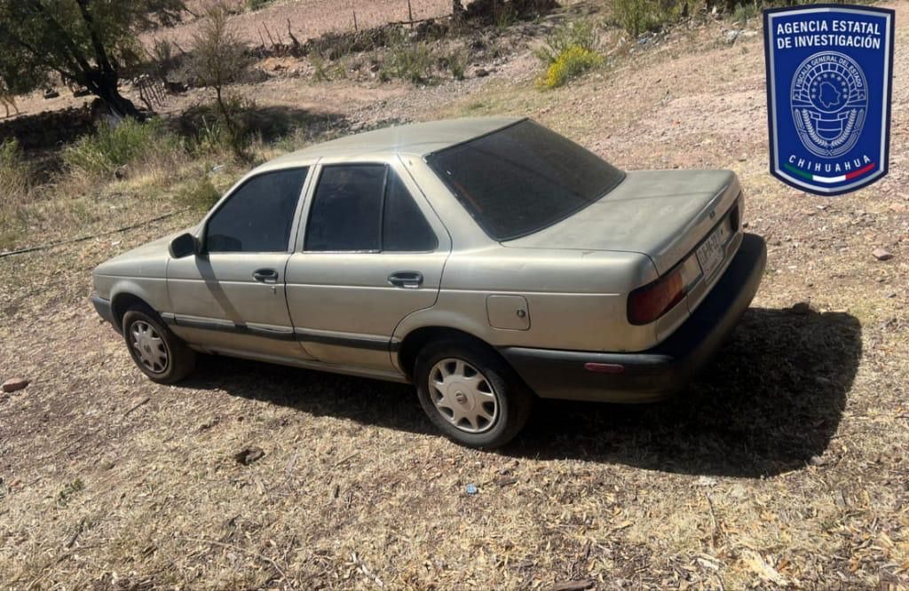 Localizan automóvil con reporte de robo en carretera La Casita–Huejotitán