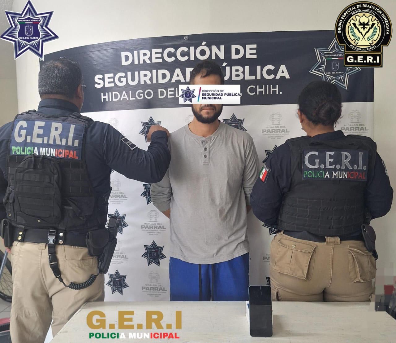 La DSPM recupera celular robado y detiene a presunto responsable en La Peña