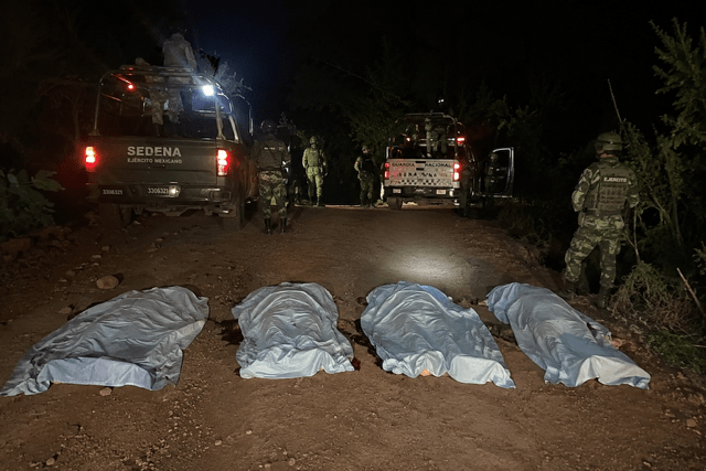 Hallan cuatro hombres sin vida en Ojo Frío, Guadalupe y Calvo
