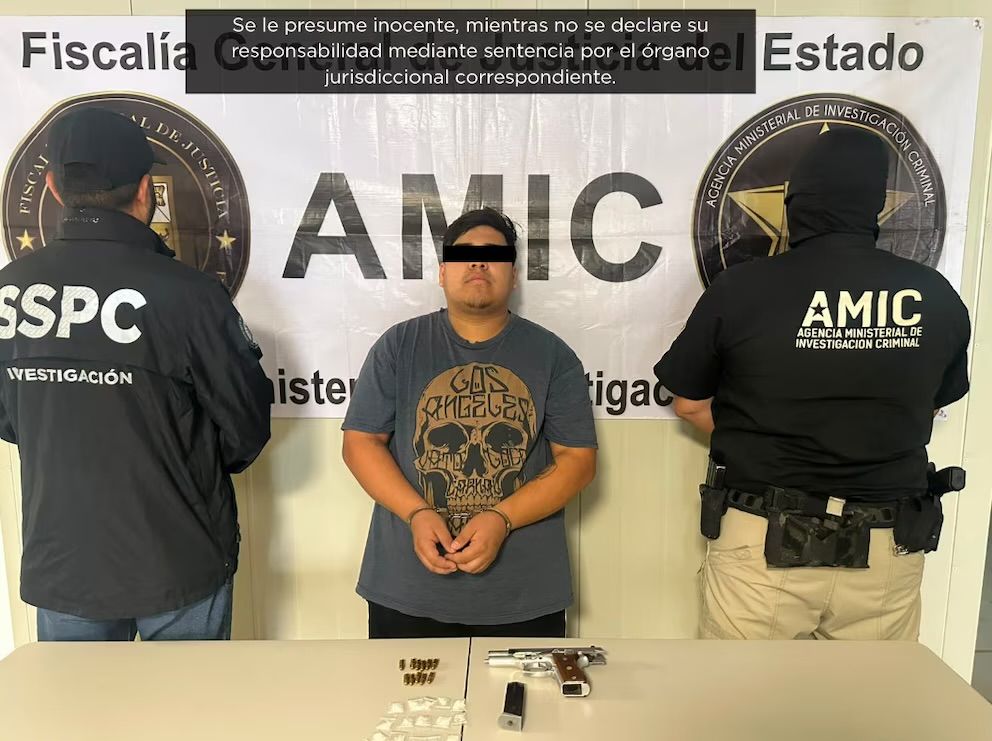 Detienen a “El Bomba”; tenía 10 órdenes de aprehensión