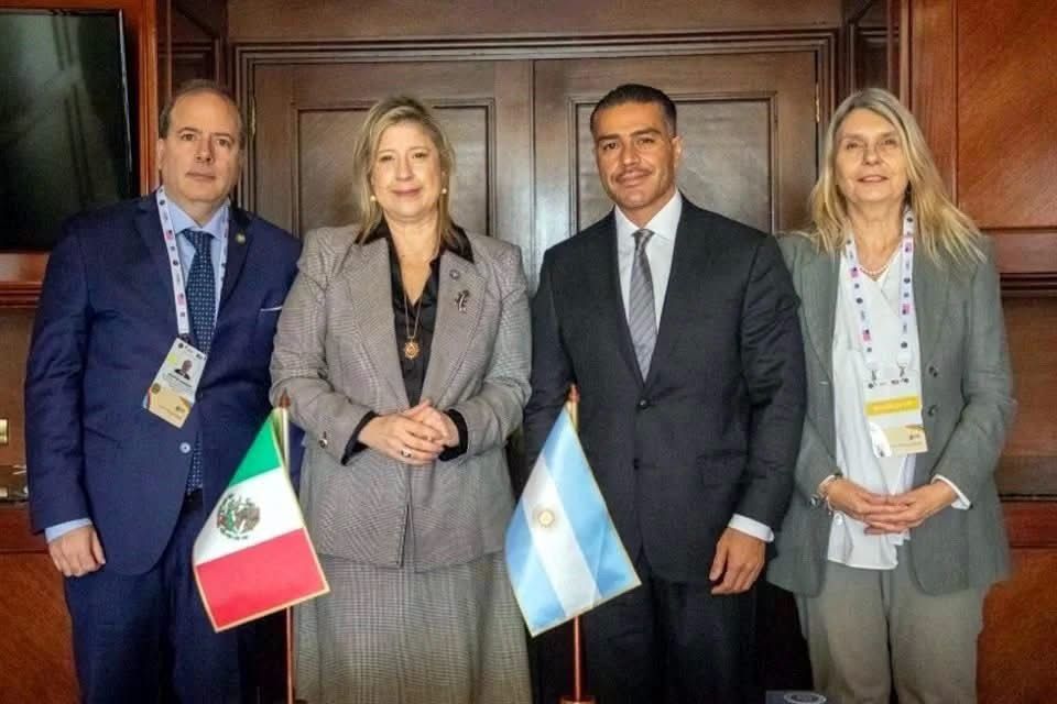 Cooperación internacional contra el narco: Harfuch se reúne con funcionaria argentina