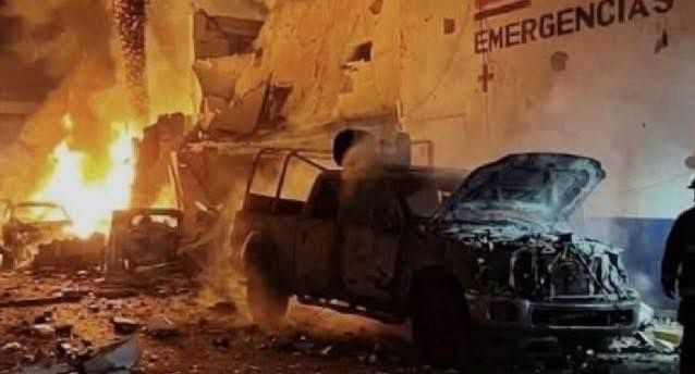 Explosión frente a comandancia deja siete heridos en Zacatecas