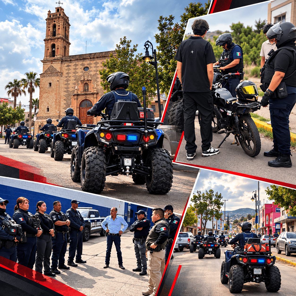Refuerza DSPM vigilancia vial; retira 14 motos