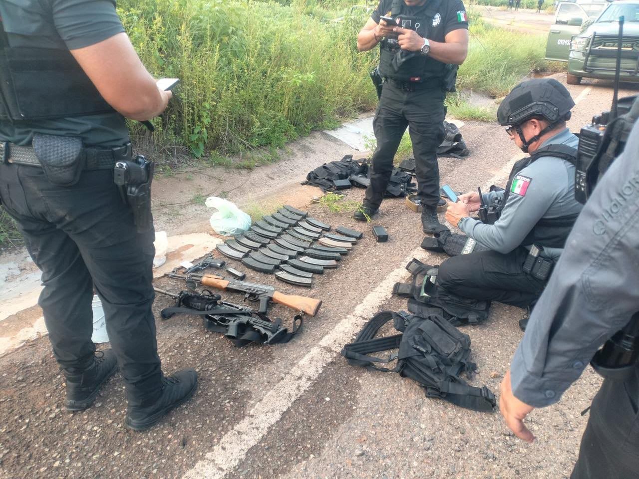 Enfrentamiento en carretera México 15 deja cuatro detenidos