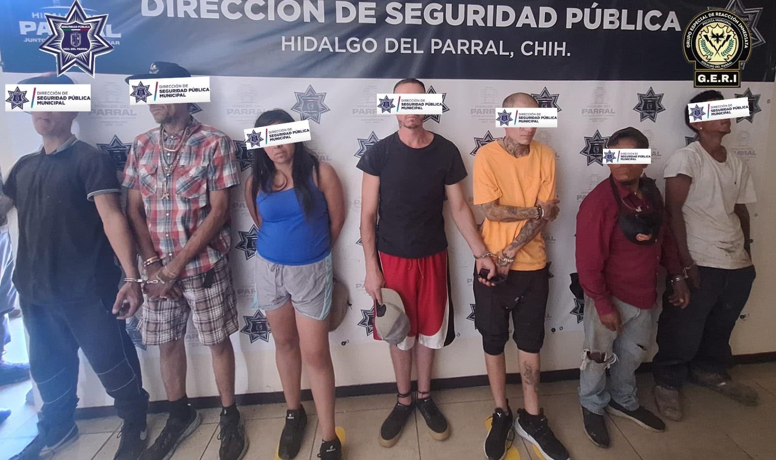 Sorprende GERI a siete personas en tapia de San Antonio de las Huertas