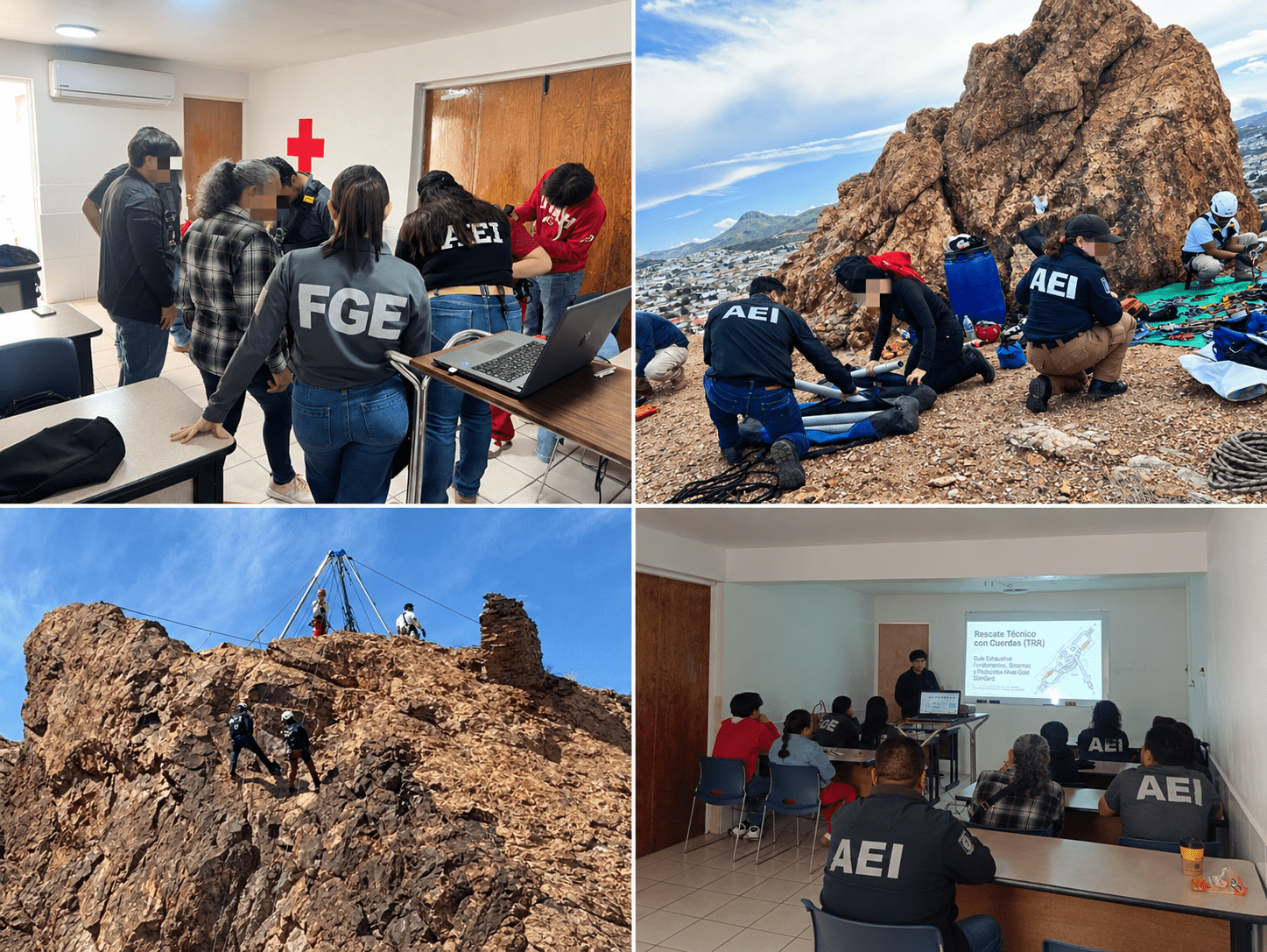 Refuerzan seguridad en búsquedas con capacitación especializada en Parral