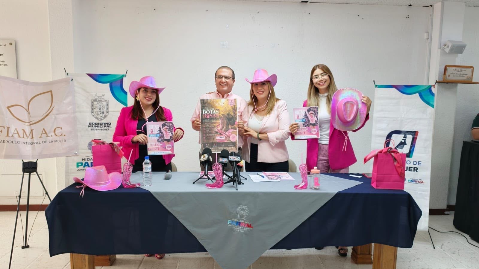 Carrera Botas Rosas reunirá a familias por la salud de las mujeres