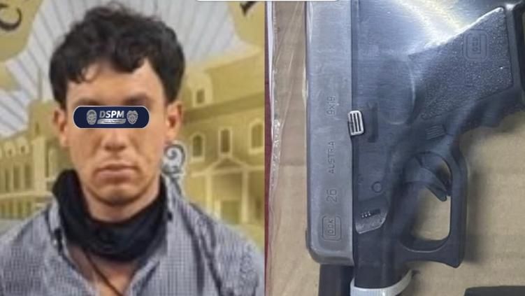 Detienen a hombre con arma y 28 dosis de presunta cocaína mientras viajaba con un niño en Chihuahua